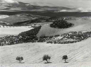 Die karge Landschaft La Tortola südlich von Granada