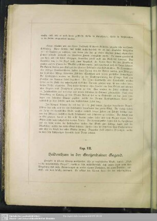 Cap. VII. Heidenthum in der Großenhainer Gegend