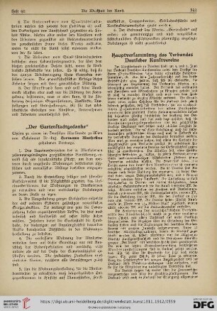 Hauptversammlung des Verbandes Deutscher Kunstvereine