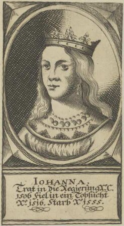 Bildnis von Johanna der Wahnsinnigen