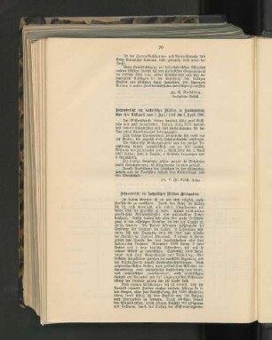Jahresbericht der katholischen Mission Heiragabies.