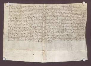 Claus Osse zu Helmlingen verkauft dem Balthasar Marsteller sein Haus zu Helmlingen um 67 fl. 12 Kreuzer.