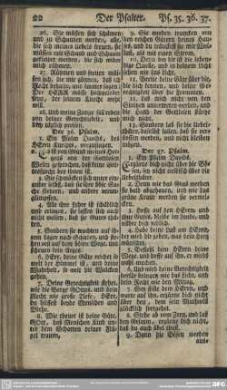 Der 37. Psalm