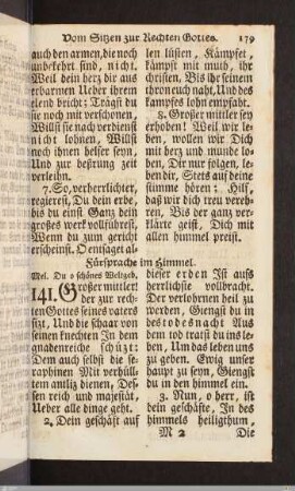 Fürsprache im Himmel.