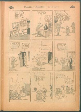 Paragüita y Miquelino. - [Cómic] : Un mal negocio