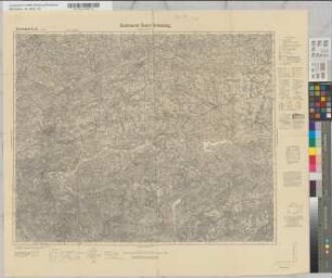 Dortmund, Soest, Arnsberg, topographische Karte: [Karte des Deutschen Reiches]. Einheitsblatt Nr. 83 (1 cm-Karte). Dortmund - Soest - Arnsberg.
