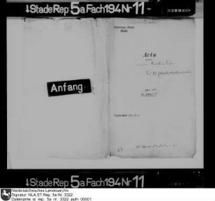 Einzelne Militärsachen, insbesondere Suppliken sowie Verfügungen und Mandate von Gouverneur bzw. Regierung Vol. XI