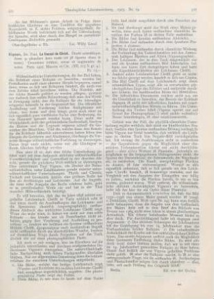 521-522 [Rezension] Vignon, Paul, Le linceul du Christ