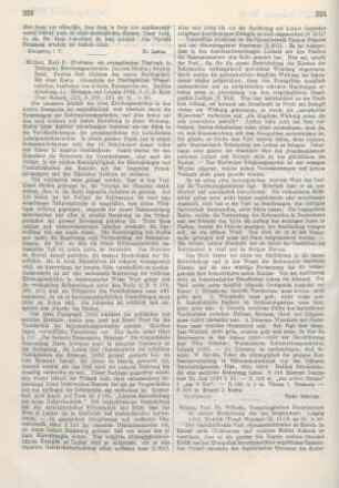 323-324 [Rezension] Mueller, Karl, Kirchengeschichte II