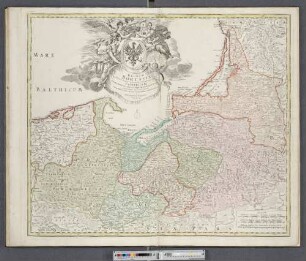 Regnum Borussiae : Gloriosis auspicy͏̈s Serenissimi et Potentissimi Prin. Friderici III. Primi Borussiae Regis March. Et Elect. Bran. inauguratum die 18. Ian. A. 1701
