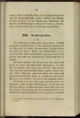 III. Rechtsquellen