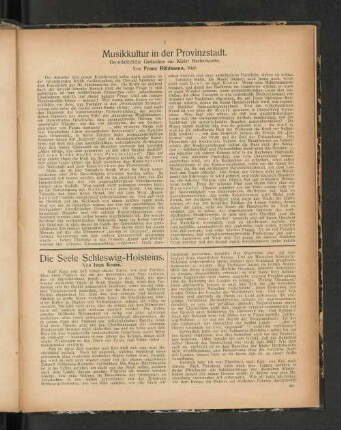 Die Seele Schleswig-Holsteins. Von Iven Kruse.