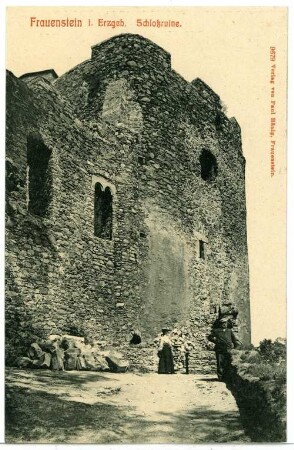 Frauenstein. Schlossruine