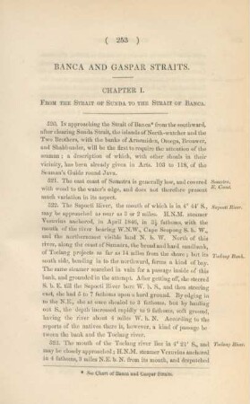 Chapter I. From the Strait of Sunda to the Strait of Banca