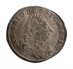 Münze, 2 Groschen, 1717