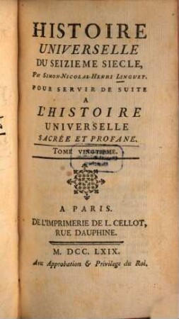 Histoire Universelle Du Seizième Siècle, 2