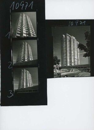 Wohnhochhaus Buch, 1971