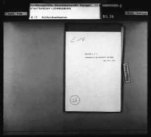 Neuhausen a.d.F.: Laubsammeln in den herrschaftl. Waldungen