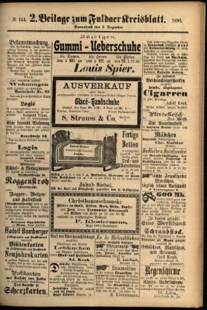Dritte Ausgabe vom Samstag, den 05. Dezember 1896.