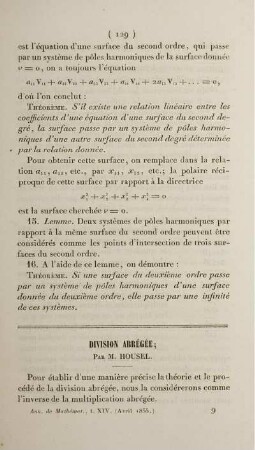 Division Abrégée.