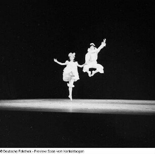 Deutsch-Sowjetische Freundschaft (DSF) Jugendfestival, Ballett-Aufführung?