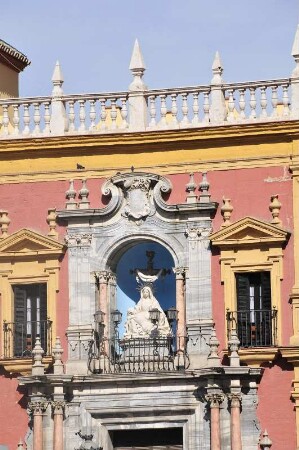 Malaga - Marienskulptur