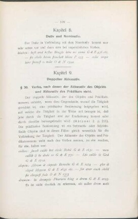 Kapitel 9. Doppelter Akkusativ.
