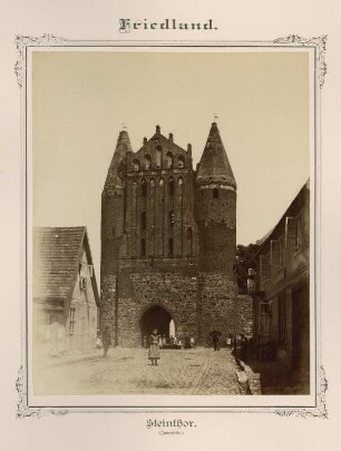 Friedland, Steintor (Innenseite)