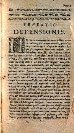 Defensio regia pro Carolo I. : Ad Sereniss. Magnae Britanniae Regem Carolum II.