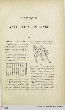 Lexique des antiquités romaines