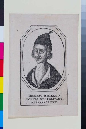 Porträt Tommaso Aniello d’Amalfi (Masaniello)
