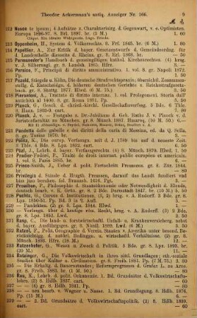 Antiquarischer Anzeiger. 166. 1898