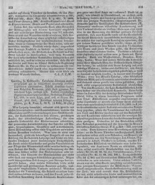 Fleischer, H. L.; Delitzsch, F.: Catalogus Librorum Manuscriptorum Qui In Bibliotheca Senatoria Civitatis Lipsiensis Asservantur. Hrsg. v. E. W. R. Naumann. Grimma: Gebhardt 1838