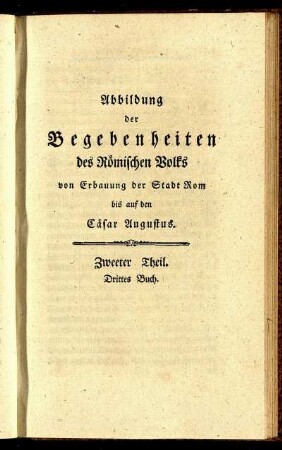 Zweeter Theil.
