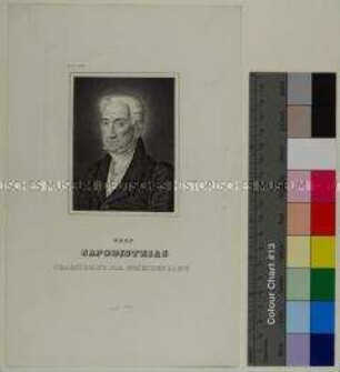 Porträt des griechischen Politikers Ioannis Kapodistrias