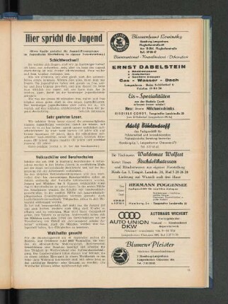Wahlhelfer gesucht