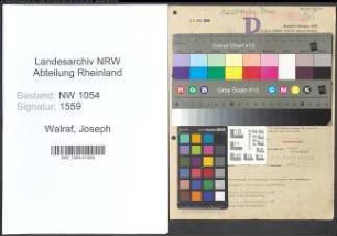 Entnazifizierung Joseph Walraf , geb. 22.05.1879 (Stadtass.)