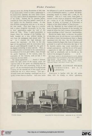 30: Modern Austrian wicker furniture