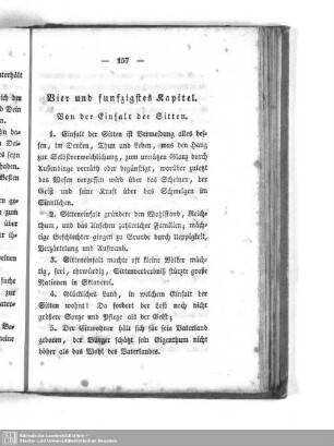 Vier und funfzigstes Kapitel. Von der Einfalt der Sitten