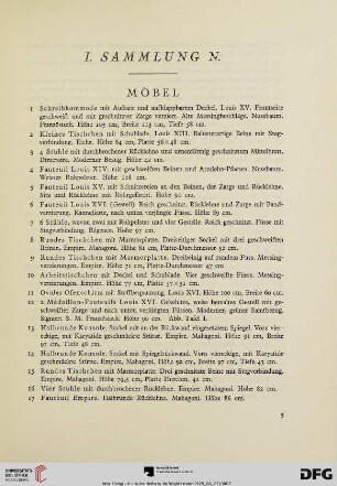 Möbel (Nr.1-80)