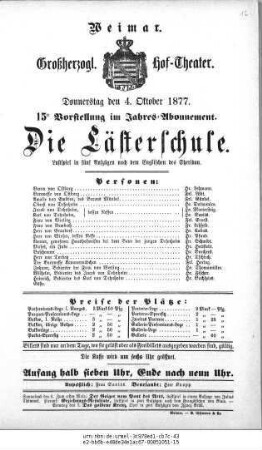 Die Lästerschule