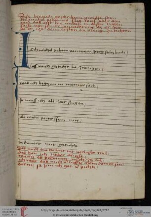 Michael Beheim: 66 Lieder in seiner Slegweise