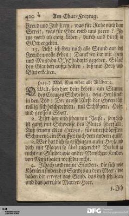 Am Char-Freytag.