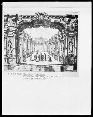 Opernhaus, Bühnendekoration