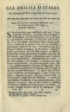 Annali D'Italia Dal Principio Dell'Era Volgare Sino All'Anno MDCCXLIX, 11. Dall'Anno MCCLVI. dell'Era volg. sino all'Anno MCCCXXVIII.