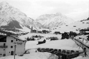 Hirschegg: Hirschegg, Blick vom Berghof