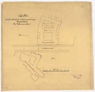 Landesversicherungsanstalt, Berlin: Lageplan 1:500