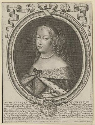 Bildnis der Marie Therese d'Austriche