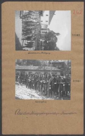 Kriegsgefangenenlager Traunstein (Essenempfang)