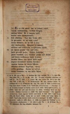 Caedmon's des Angelsachsen biblische Dichtungen, 1,2